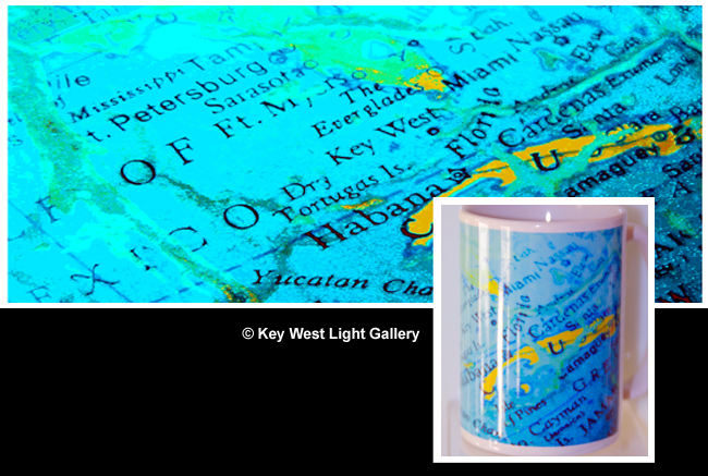 Mug - Key West Globe