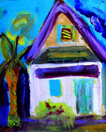 Sharon Wells Coconut House Tile