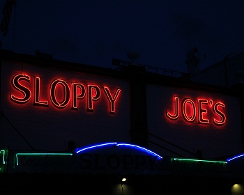 Sharon Wells Sloppy Joe's, Neon Tile