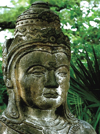 Print - Green Buddah
