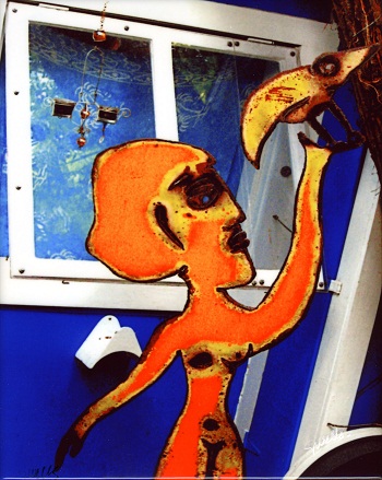 Print - Orange Woman